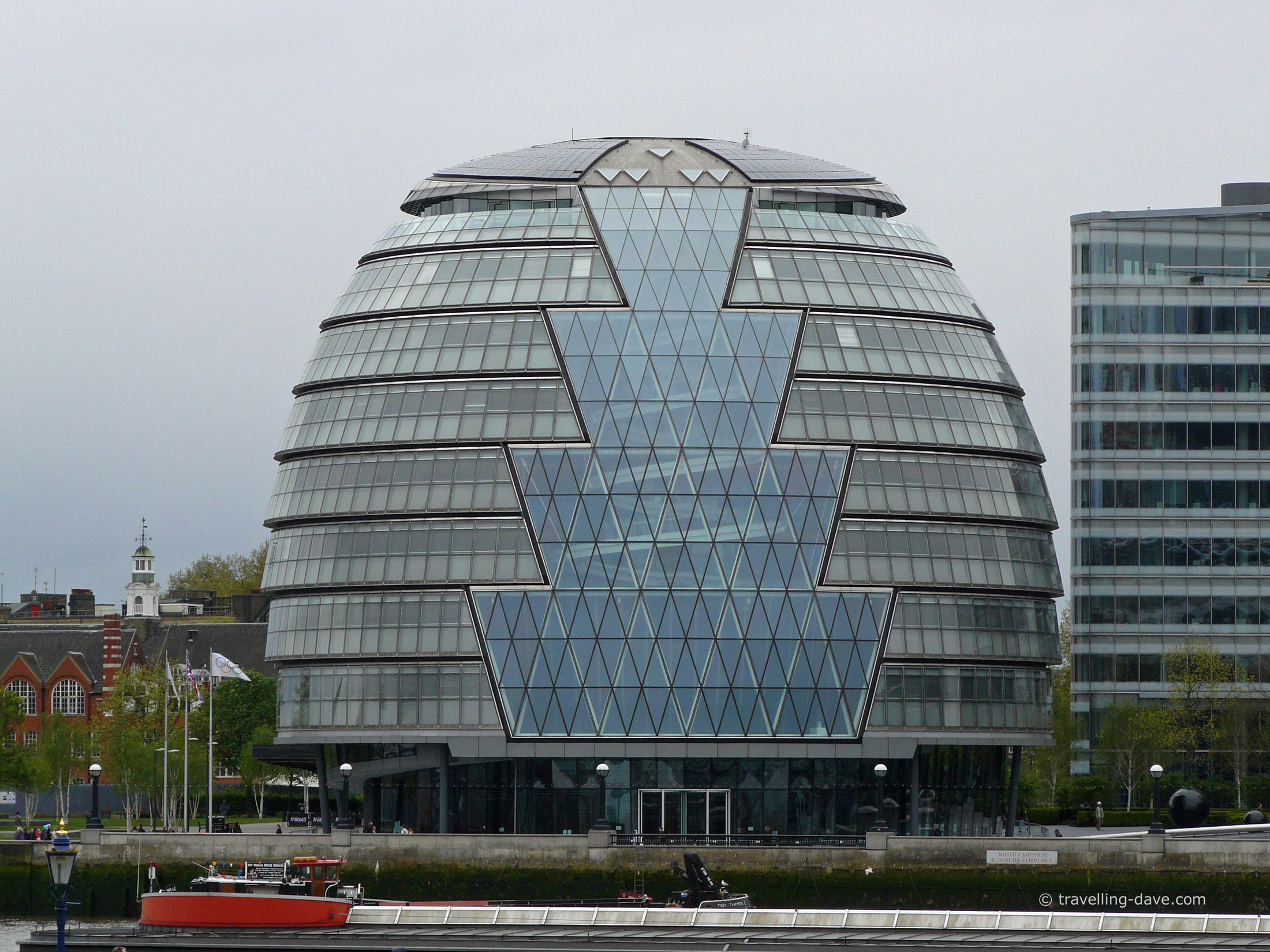 View of London City Hall