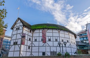 View of the Globe Theatre